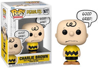 Funko Pop! Television #1677 - Peanuts - Charlie Brown (Good Grief) Vinyl Figure (83508)