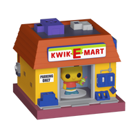 Funko Bitty Pop! Towns - The Simpsons - Bart Simpson and Kwik-E-Mart Vinyl Figures (83684)