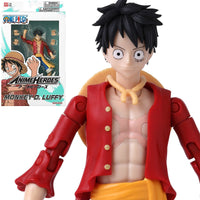 Bandai - Anime Heroes - One Piece - Monkey D. Luffy (Renewal Version) Action Figure (37008)