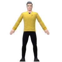 FleXfigs - Star Trek: Strange New Worlds - Captain Christopher Pike 4.5-inch Bendable Figure (55029) LOW STOCK