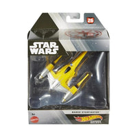Mattel Hot Wheels - Star Wars Starships Select #26 - Naboo Starfighter 1:50 Die-Cast Vehicle (HTJ81) LOW STOCK