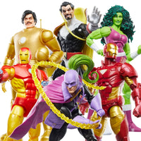 Marvel Legends Series - Iron Man Retro Collection Action Figure 6-Pack (F8998A) LOW STOCK