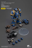 Joytoy Warhammer Horus Heresy Ultramarines Legion MKIII Tactical Support Squad Legionary w/Heavy Bolter 1/18 JT00119 LAST ONE!