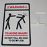 Funny Novelty Work Sign - Warning: To Avoid Injury Do Not Tell Me How To Do My Job (9 x 5.3-inch)
