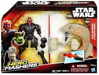 Star Wars Hero Mashers (Phantom Menace) Sith Speeder & Darth Maul Customizable 6-inch Figure (B3832) LAST ONE!