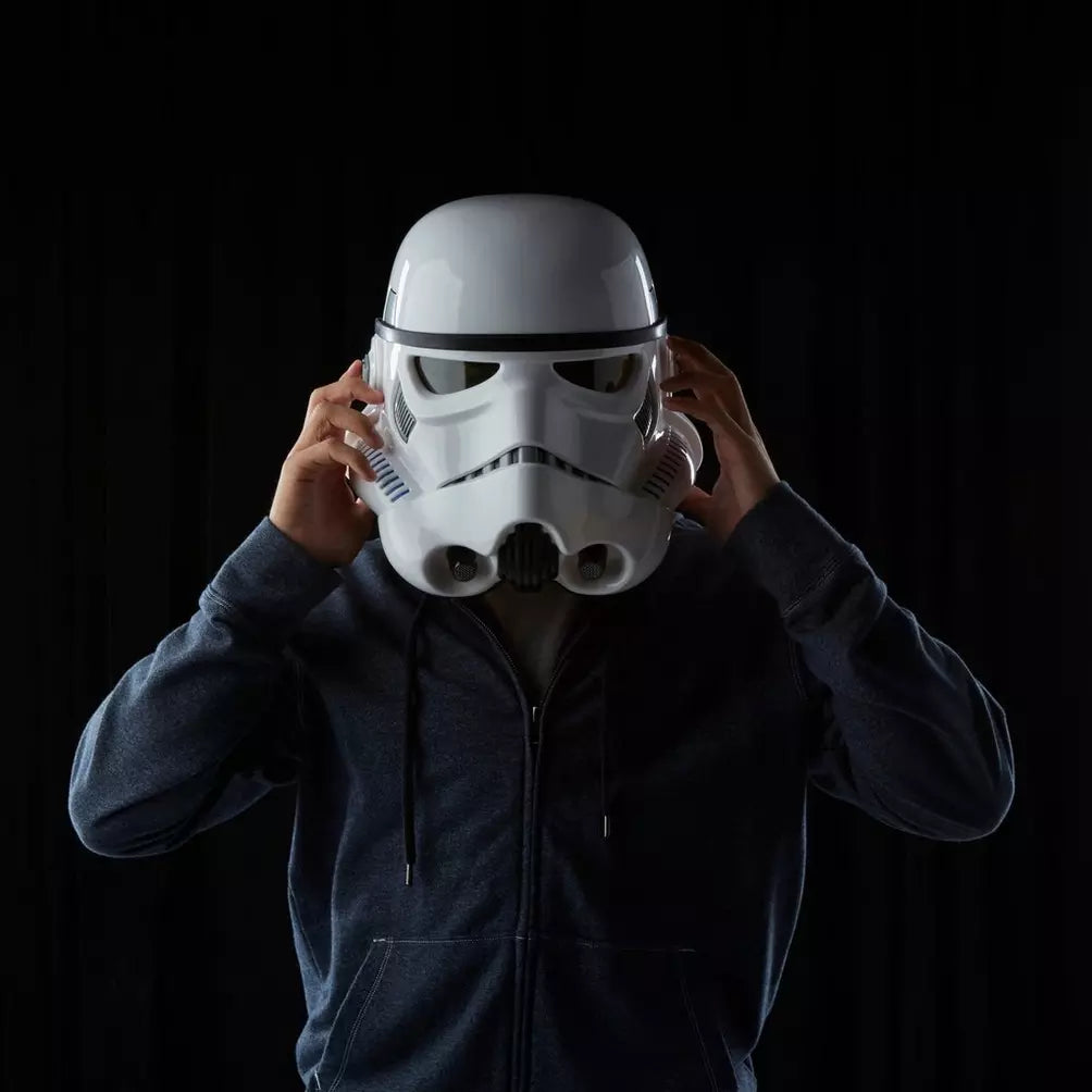 Star Wars - The Black Series - Rogue One - Imperial Stormtrooper Premium Electronic Helmet (B7097)