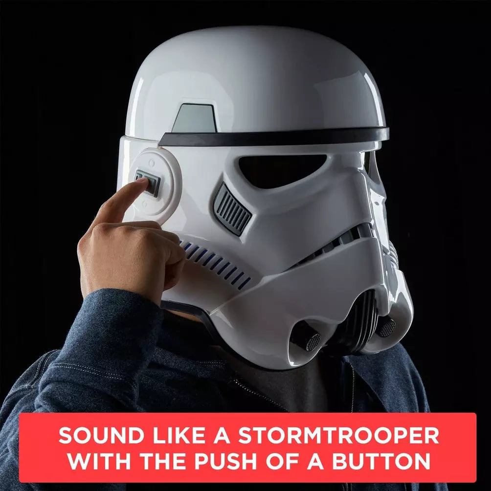 Star Wars - The Black Series - Rogue One - Imperial Stormtrooper Premium Electronic Helmet (B7097)