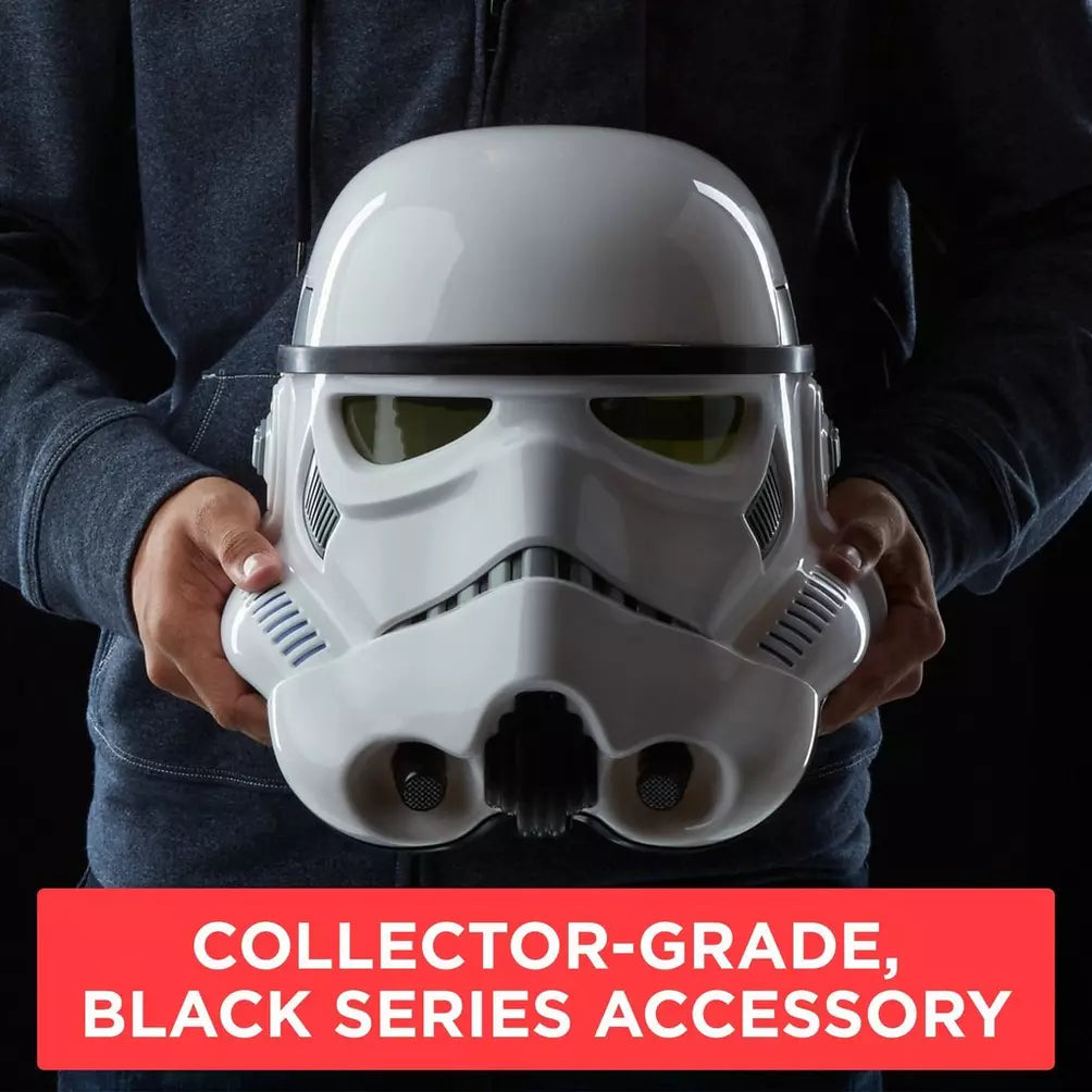 Star Wars - The Black Series - Rogue One - Imperial Stormtrooper Premium Electronic Helmet (B7097)