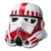 Star Wars: The Black Series - Shock Trooper Premium Electronic Helmet Roleplay Collectible (E2817) LOW STOCK