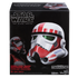 Star Wars: The Black Series - Shock Trooper Premium Electronic Helmet Roleplay Collectible (E2817) LOW STOCK