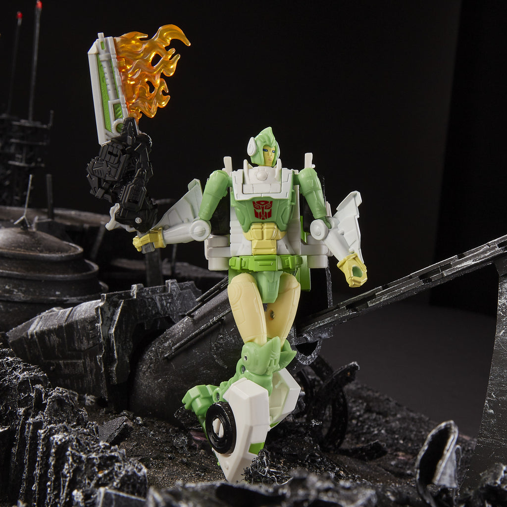 [PRE-ORDER] Transformers War For Cybertron: SIEGE WFC-S15 - Deluxe Autobot Greenlight & Dazzlestrike (E4486)