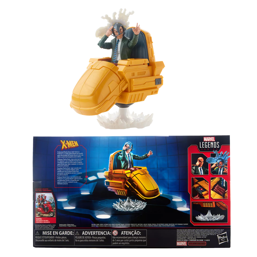 Marvel Legends Series - X-Men - Professor-X with Hover Chair Action Figure (E4703)