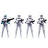 Star Wars: The Vintage Collection  - The Clone Wars - Phase I Clone Trooper Exclusive 4-Pack (F5554) LOW STOCK