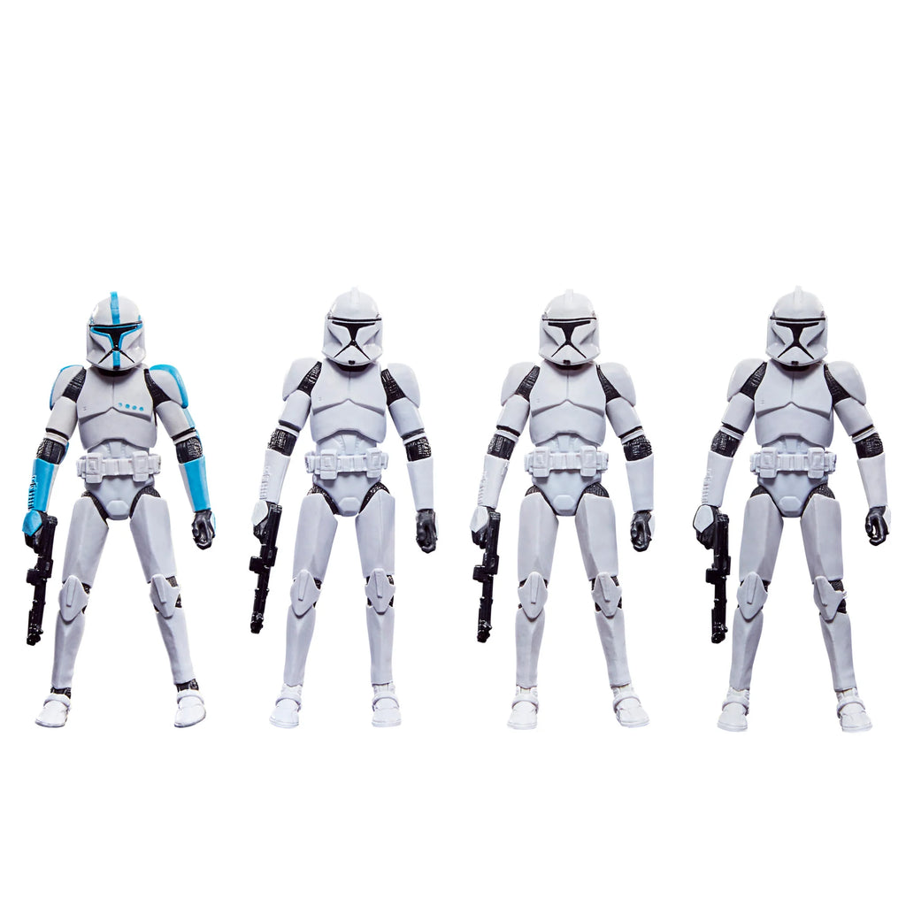 Star Wars: The Vintage Collection  - The Clone Wars - Phase I Clone Trooper Exclusive 4-Pack (F5554) LOW STOCK