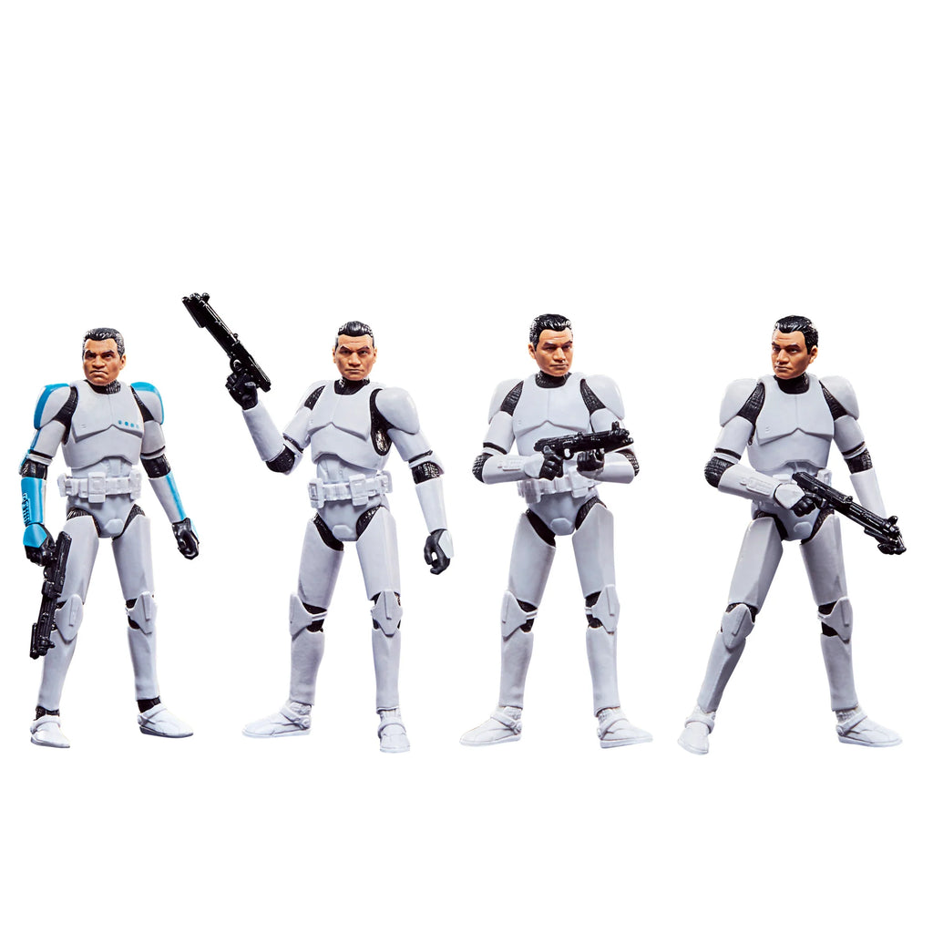 Star Wars: The Vintage Collection  - The Clone Wars - Phase I Clone Trooper Exclusive 4-Pack (F5554) LOW STOCK