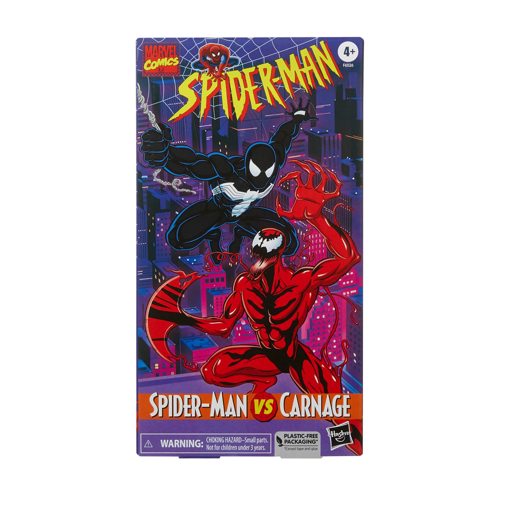 Marvel Legends Series - Spider-Man - Spider-Man vs Carnage 2-Pack Action Figure Set (F6526) LOW STOCK