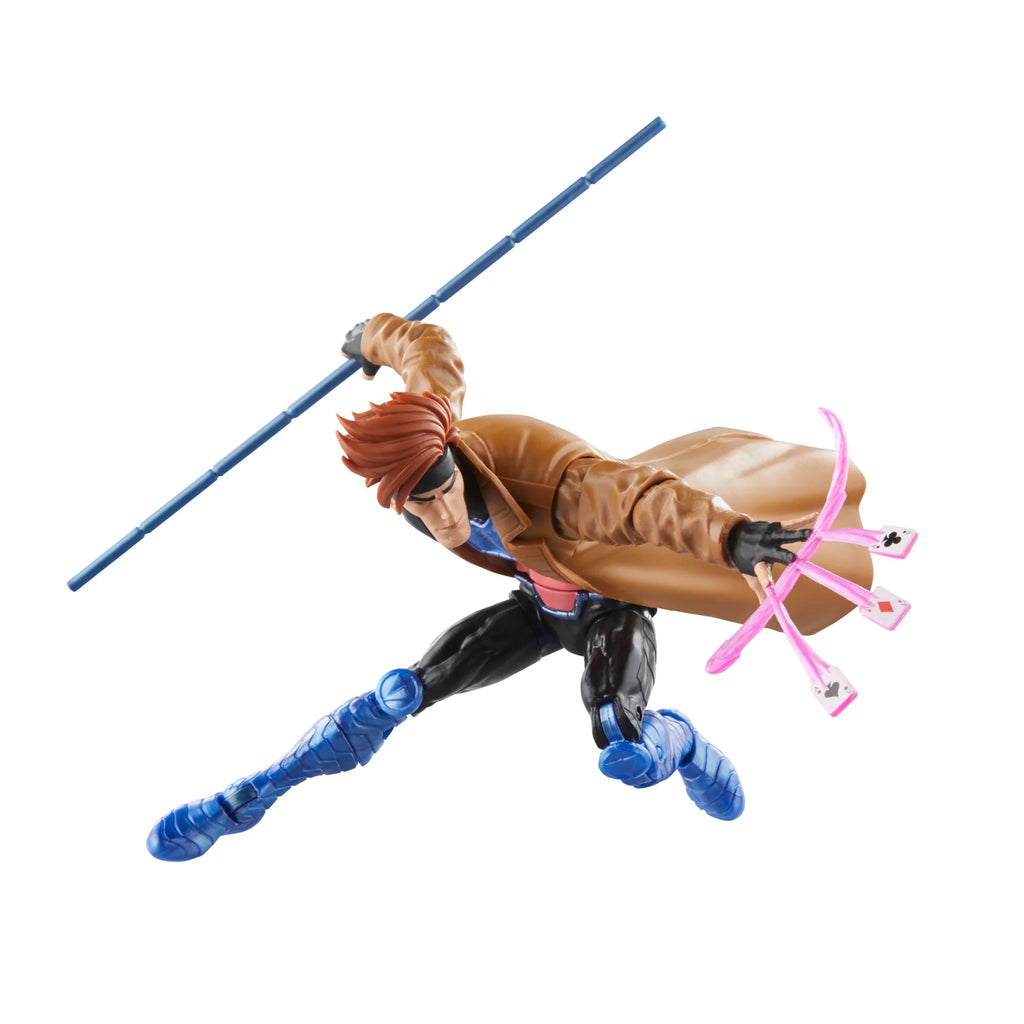Marvel Legends Retro Series - X-Men 97 - Gambit Action Figure (F6547) LOW STOCK