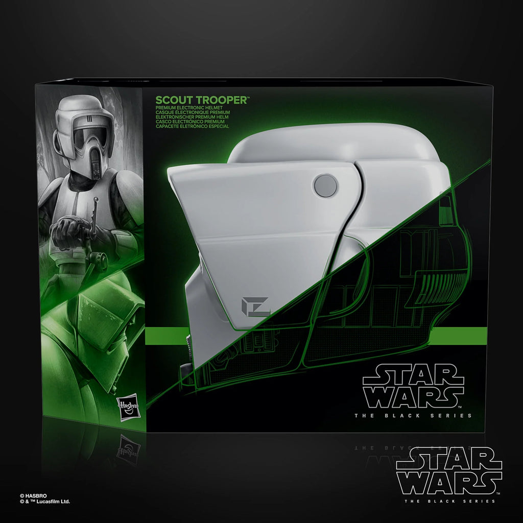 Star Wars - The Black Series - Scout Trooper Premium Electronic Helmet (F6911) LOW STOCK