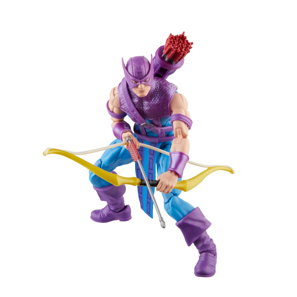 Marvel Legends Avengers 60th Anniversary - Hawkeye with Sky-Cycle 6-Inch Action Figure Set (F7063)