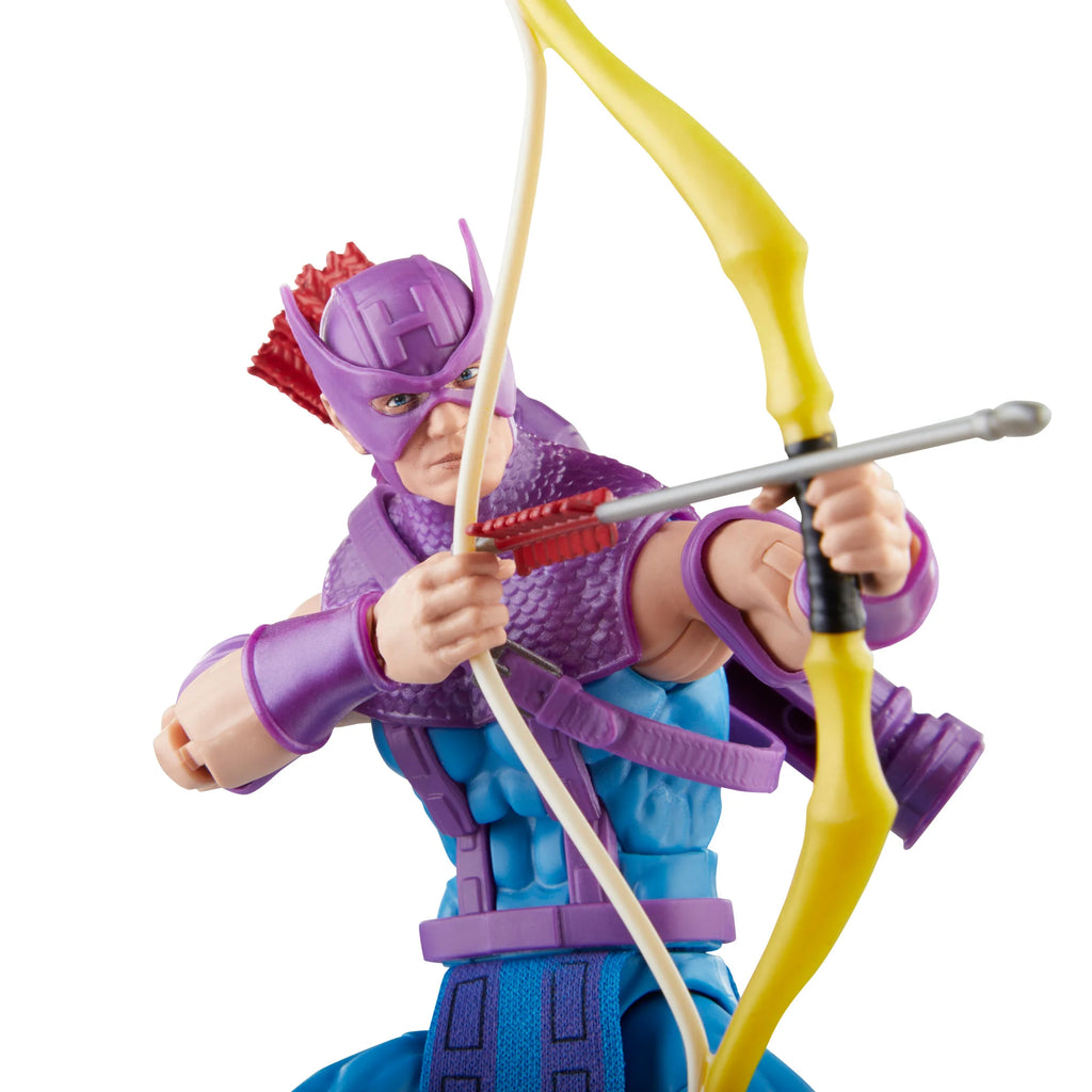 Marvel Legends Avengers 60th Anniversary - Hawkeye with Sky-Cycle 6-Inch Action Figure Set (F7063)
