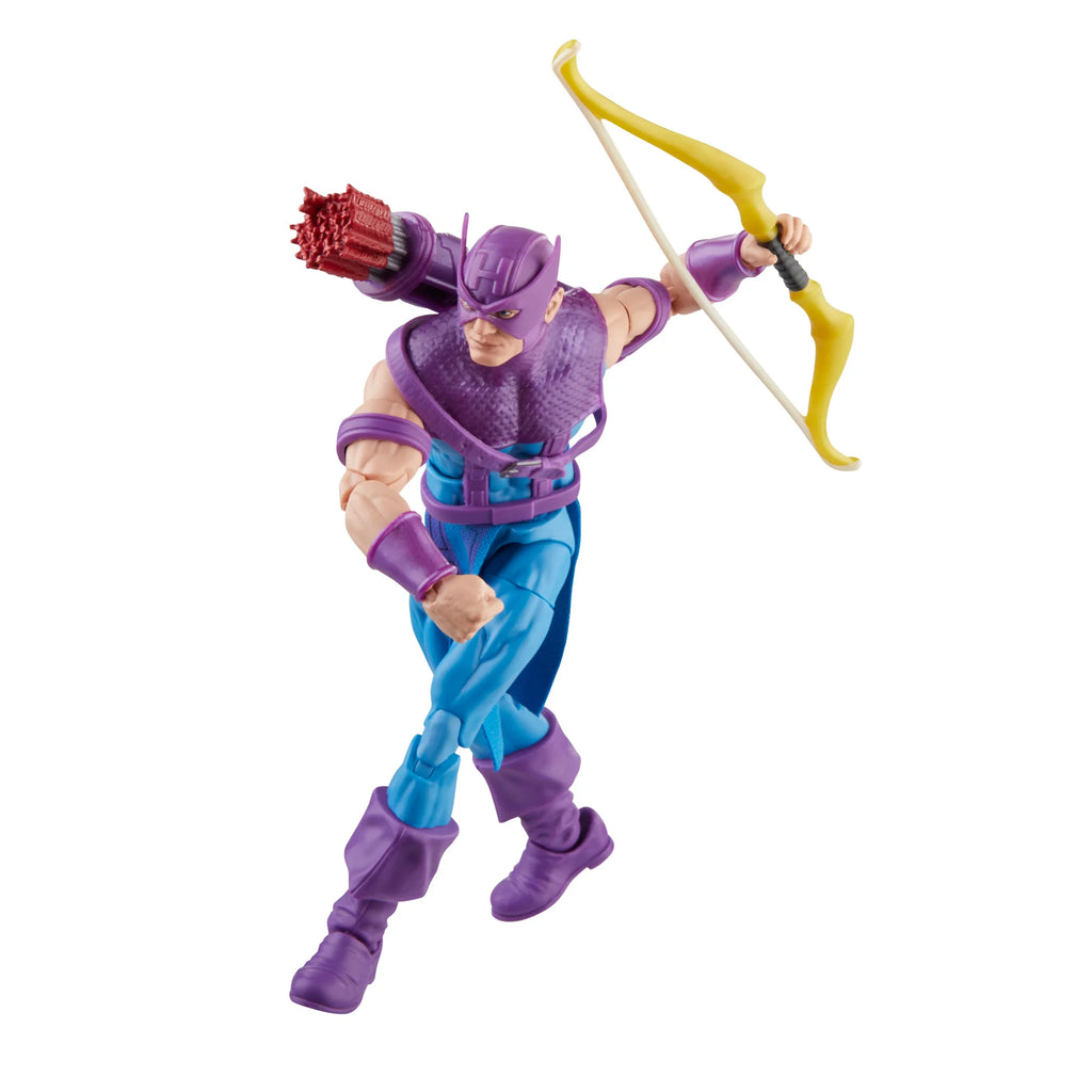 Marvel Legends Avengers 60th Anniversary - Hawkeye with Sky-Cycle 6-Inch Action Figure Set (F7063)