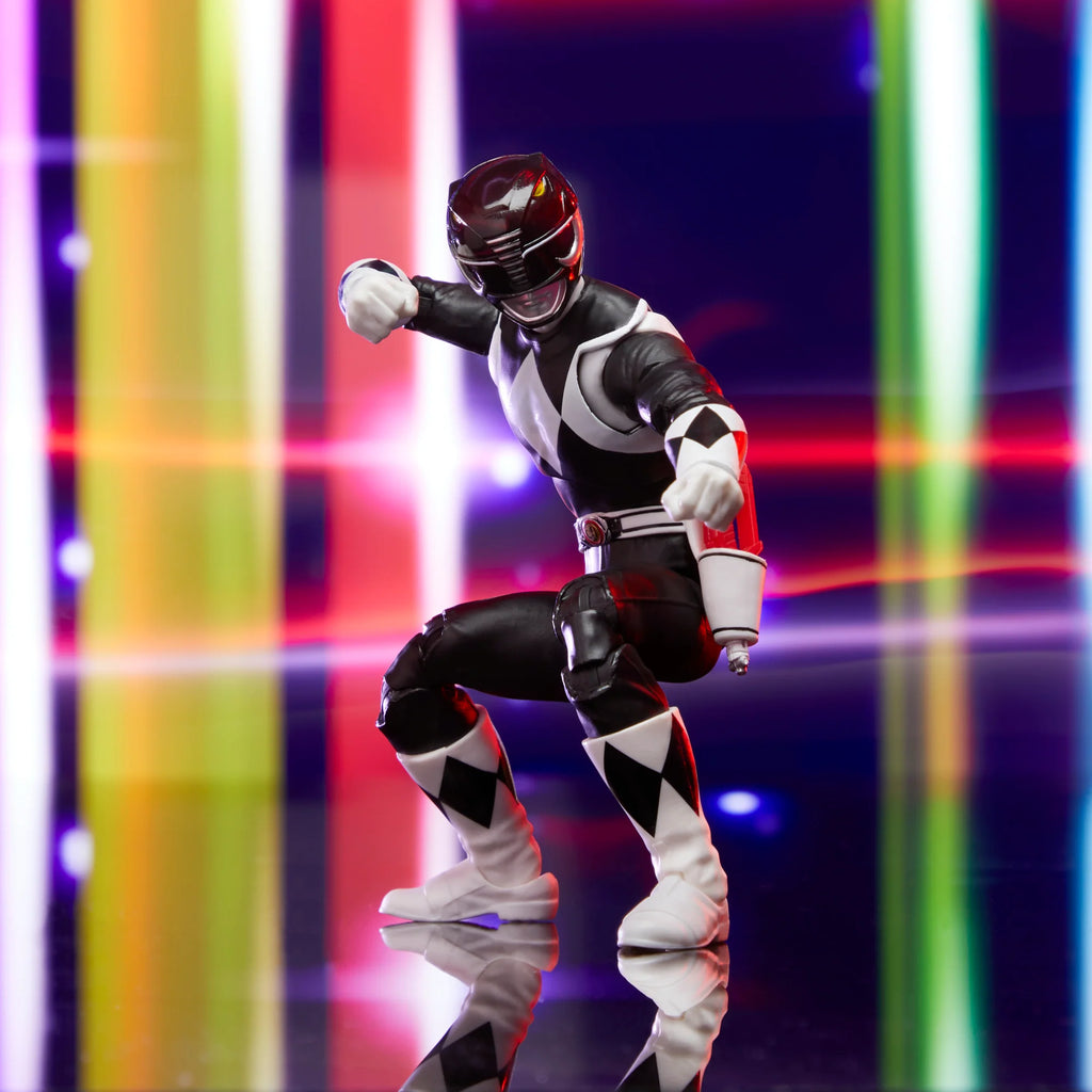 Power Rangers: Lightning Collection - Remastered Mighty Morphin Black Ranger Action Figure (F7389)
