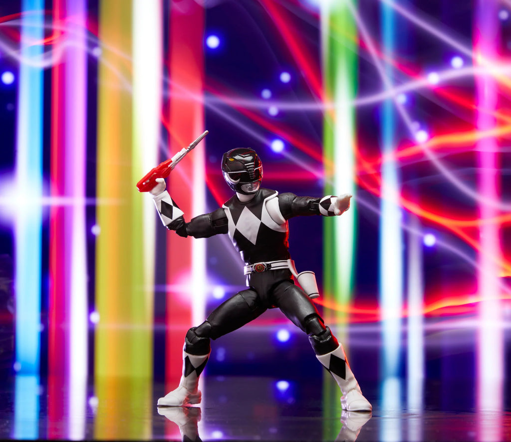Power Rangers: Lightning Collection - Remastered Mighty Morphin Black Ranger Action Figure (F7389)