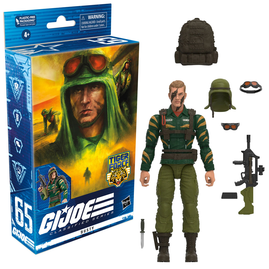 G.I. Joe Classified Series #65 - Tiger Force Dusty Exclusive Action Figure (F7731)
