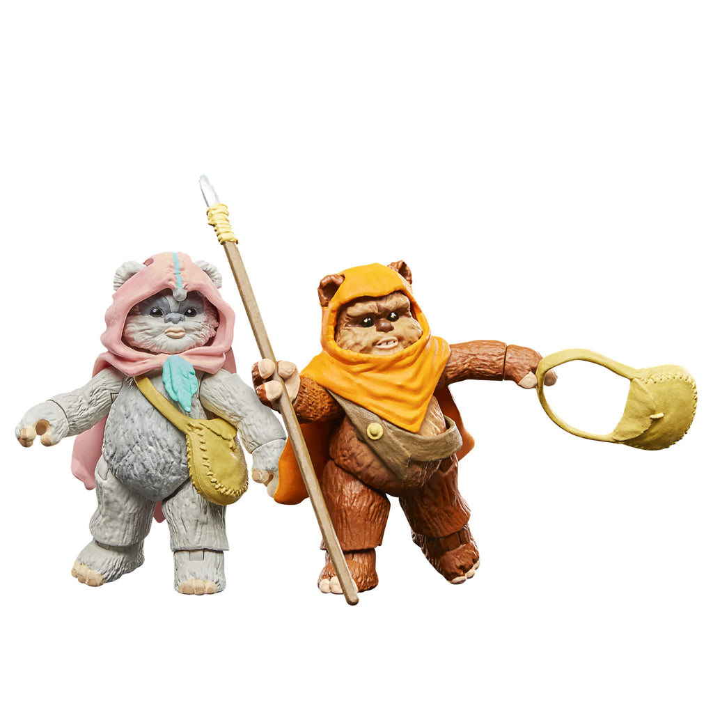 Star Wars: The Vintage Collection - Ewoks - Wicket & Kneesaa Action Figure 2-Pack (F8300)