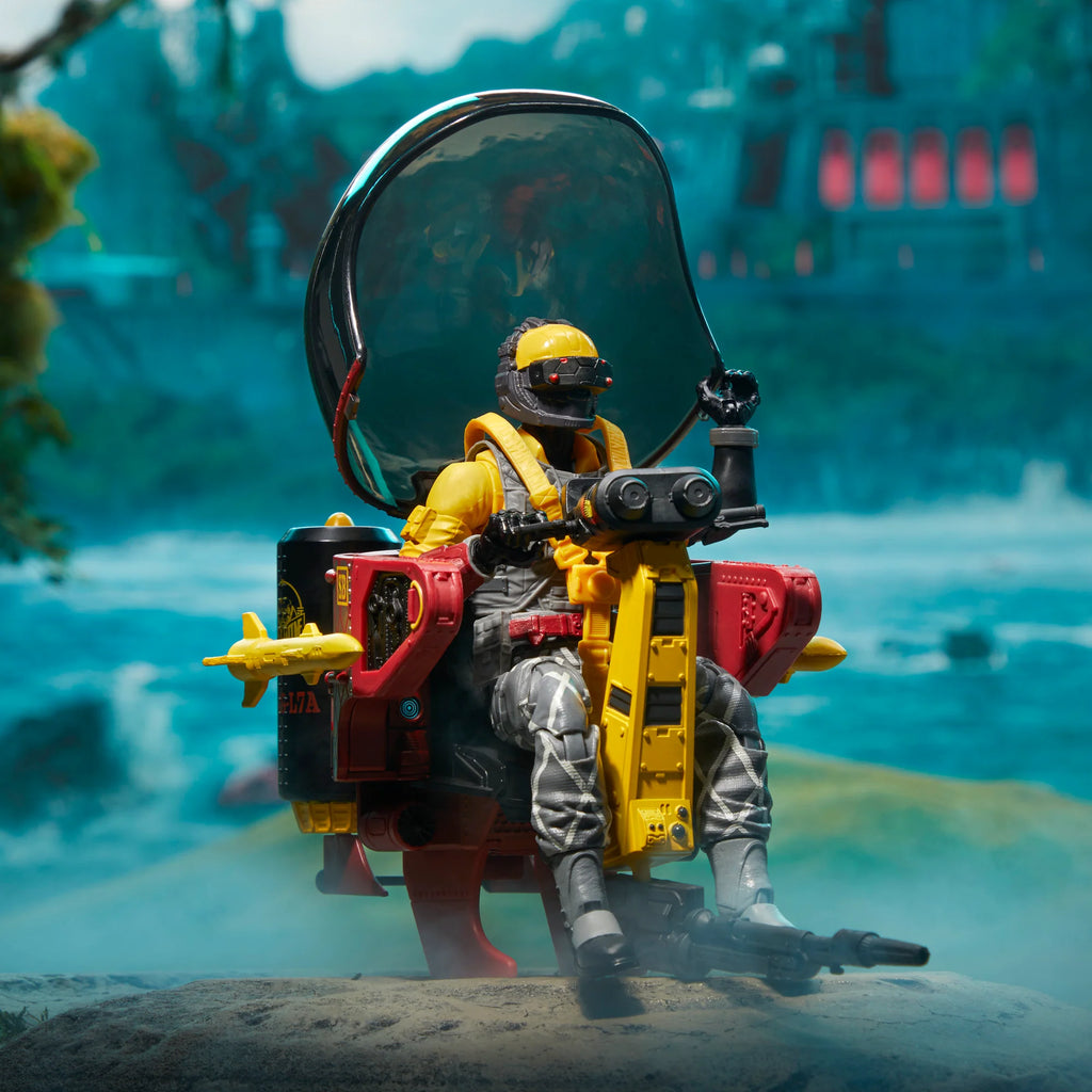GI Joe Classified Series 98 Python Patrol Tele-Viper & Cobra Flight Pod (Trubble Bubble) Exclusive F8395