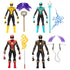 Power Rangers: Lightning Collection - HasCon 2023 - Omega Rangers 4-Pack Exclusive (F8780) LAST ONE!