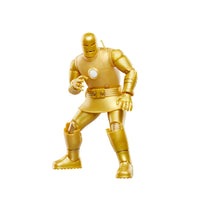 Marvel Legends Series - Iron Man Retro Collection - Iron Man (Model 01 - Gold) Action Figure (F9026) LOW STOCK