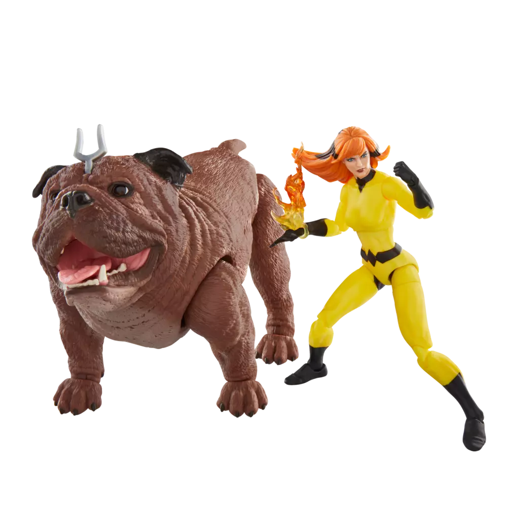 Marvel Legends Series - Inhumans - Crystal and Lockjaw Action Figure (F9108) LOW STOCK