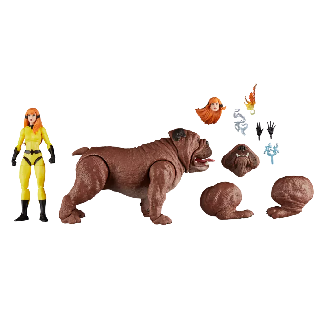 Marvel Legends Series - Inhumans - Crystal and Lockjaw Action Figure (F9108) LOW STOCK