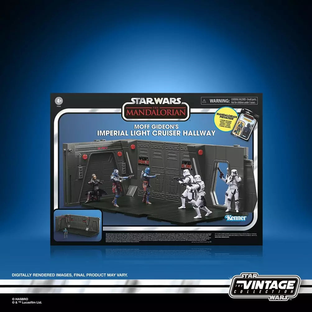 Star Wars: The Vintage Collection  - Moff Gideon’s Imperial Light Cruiser Hallway Playset (F9260) LOW STOCK