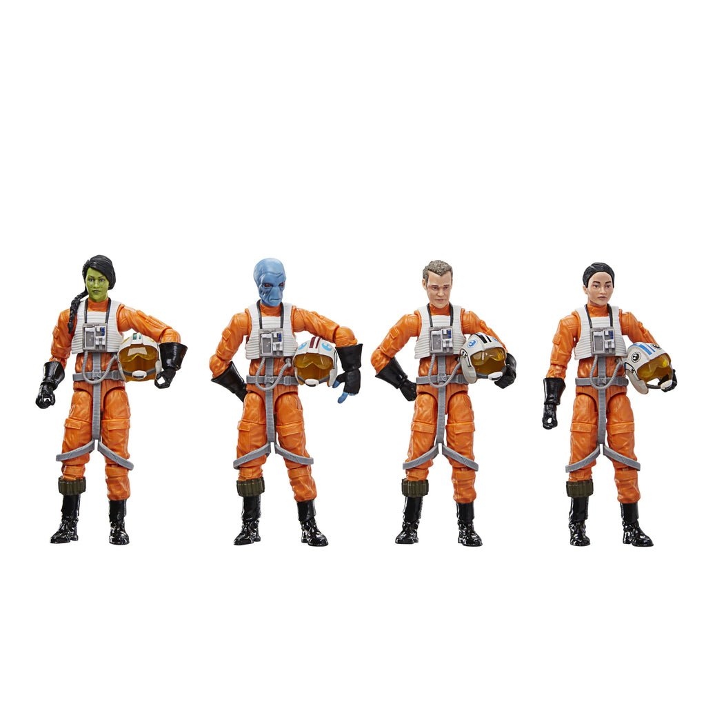 Star Wars: The Vintage Collection - X-Wing Pilot 4-Pack Action Figure Set (F9395) LOW STOCK