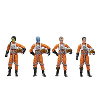 Star Wars: The Vintage Collection - X-Wing Pilot 4-Pack Action Figure Set (F9395) LOW STOCK