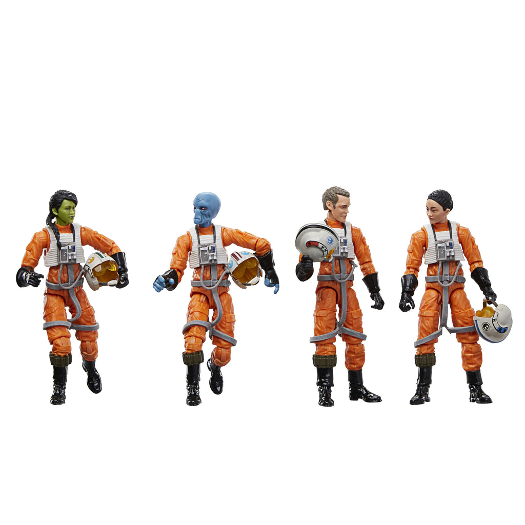 Star Wars: The Vintage Collection - X-Wing Pilot 4-Pack Action Figure Set (F9395) LOW STOCK