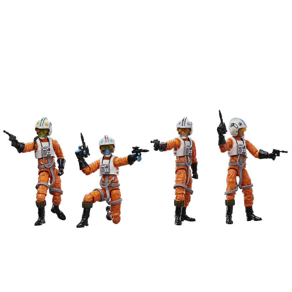 Star Wars: The Vintage Collection - X-Wing Pilot 4-Pack Action Figure Set (F9395) LOW STOCK