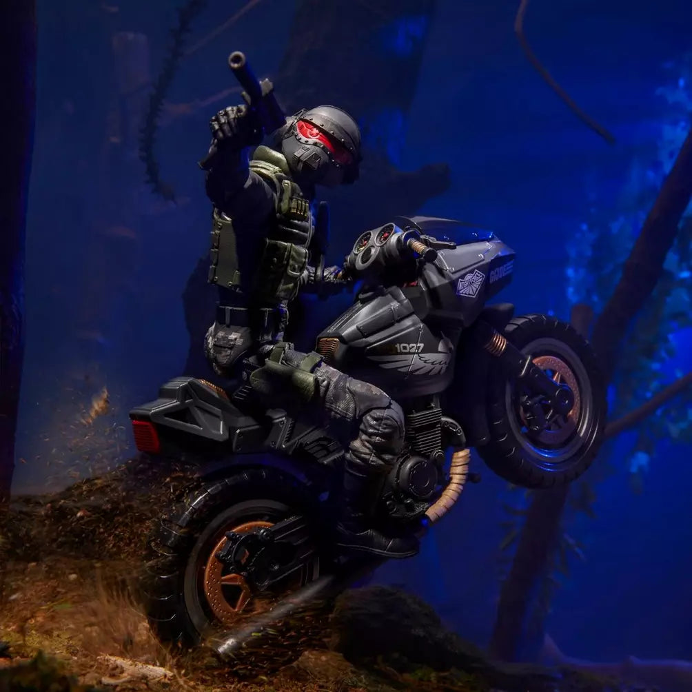 G.I. Joe: Classified Series #127 - Jason Shockwave Faria & Night Pursuit Cycle Exclusive (F9437)