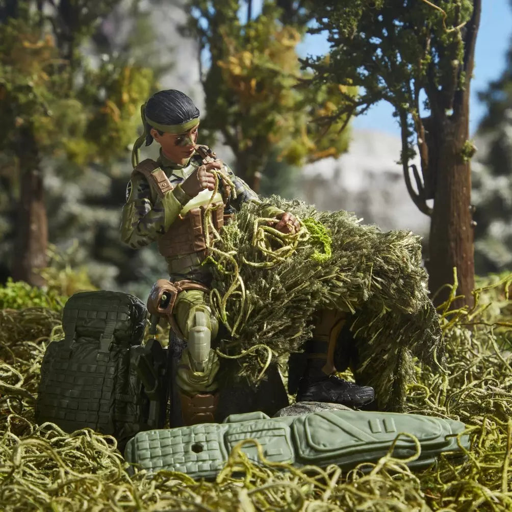 G.I. Joe Classified Series - 60th Anniversary Action Marine - Sniper Deluxe Action Figure (F9680)
