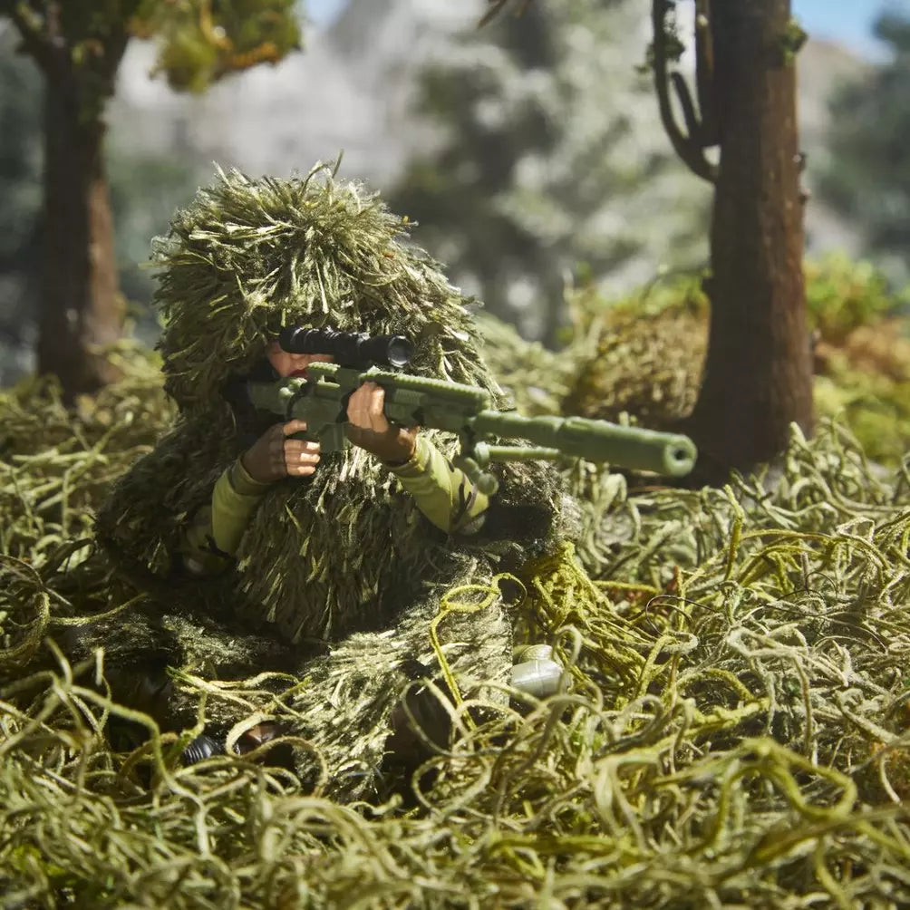 G.I. Joe Classified Series - 60th Anniversary Action Marine - Sniper Deluxe Action Figure (F9680)