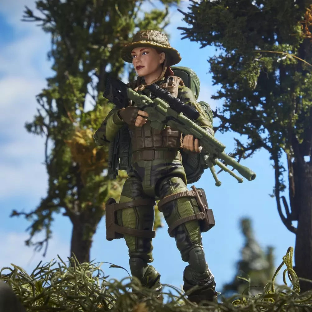 G.I. Joe Classified Series - 60th Anniversary Action Marine - Sniper Deluxe Action Figure (F9680)