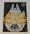 Toynado - Novelty 3D Display - Millennium Falcon & Death Star with Star Wars Logo (6 x 5.3 inches)