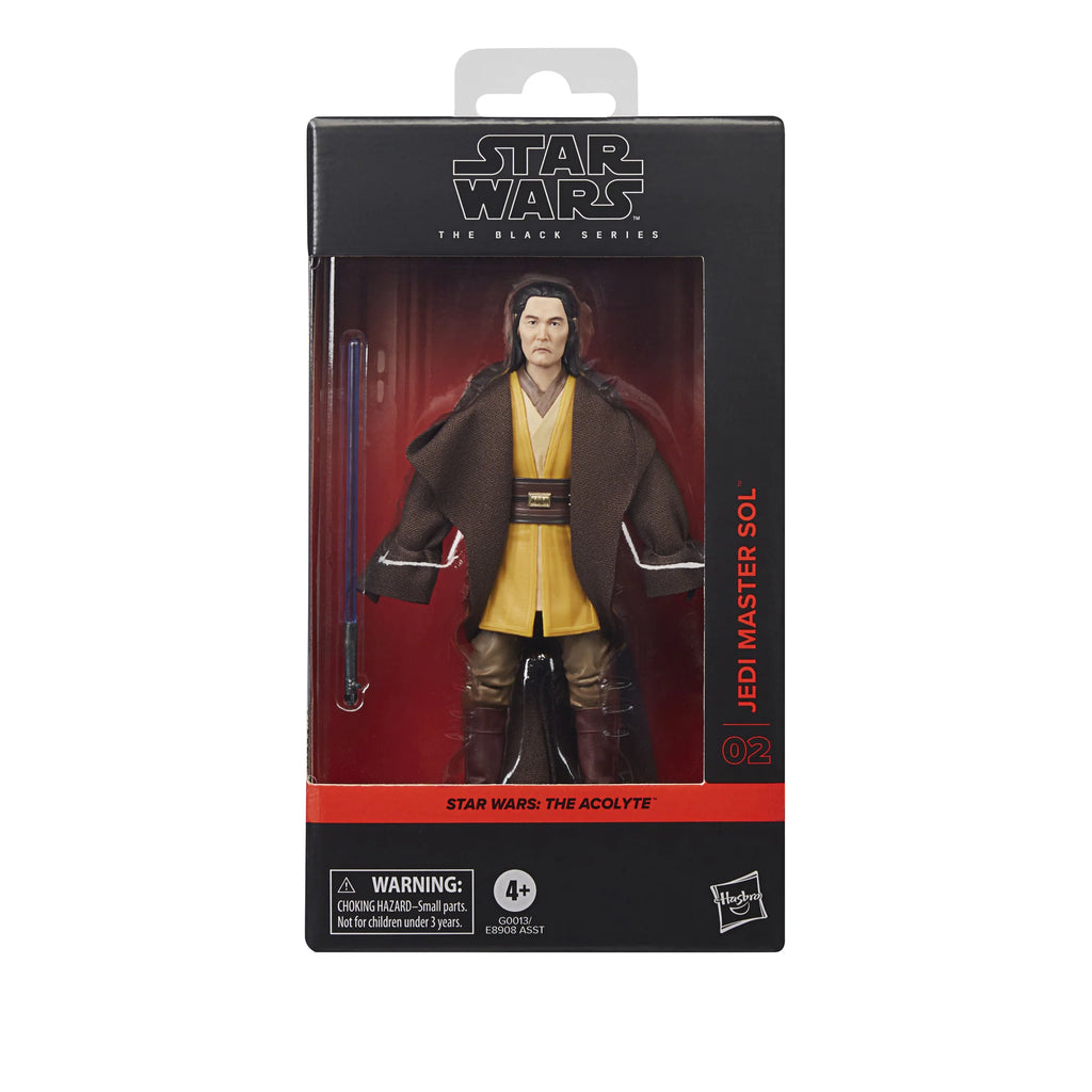 Star Wars: The Black Series - The Acolyte - 02 - Jedi Master Sol Action Figure (G0013) LOW STOCK