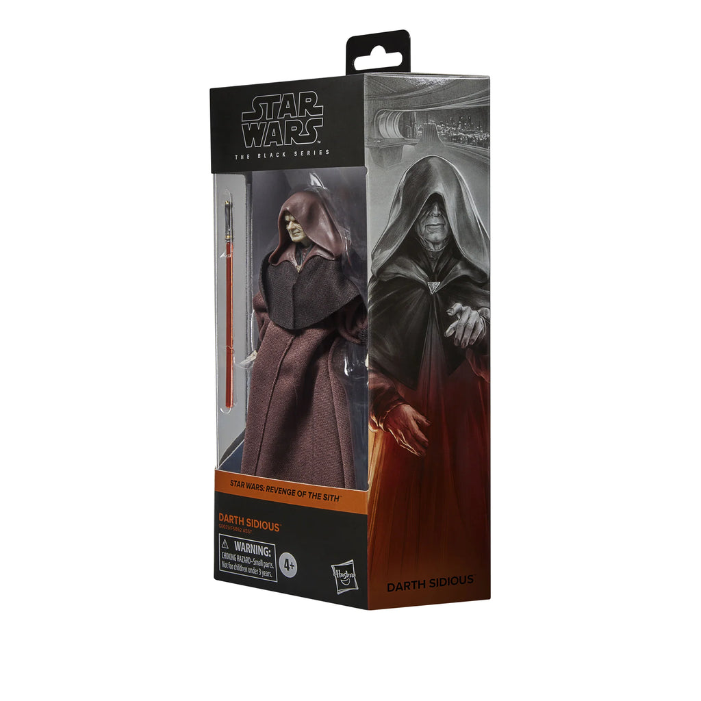 Star Wars: The Black Series - Revenge of the Sith Darth Sidious Action Figure (G0023) LOW STOCK