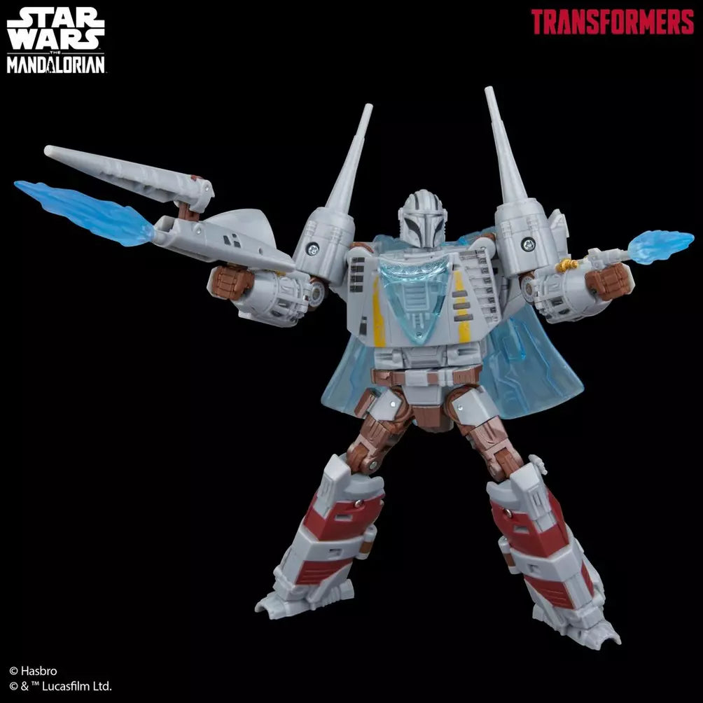 Transformers Collaborative STAR WARS: The Mandalorian N-1 Starfighter Exclusive Action Figure (G0098) LOW STOCK