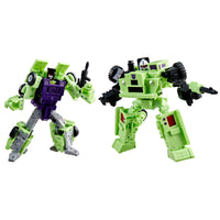 Transformers Studio Series: The Movie (1986) Constructicons Long Haul & Hook Action Figures (G0472)