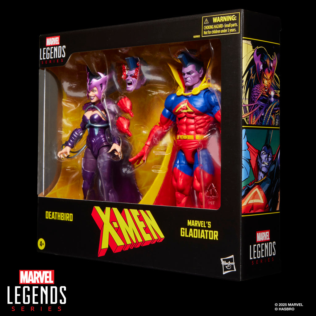 [PRE-ORDER] Marvel Legends Series - X-Men - Deathbird & Marvel's Gladiator Action Figure 2-Pack (G0582)