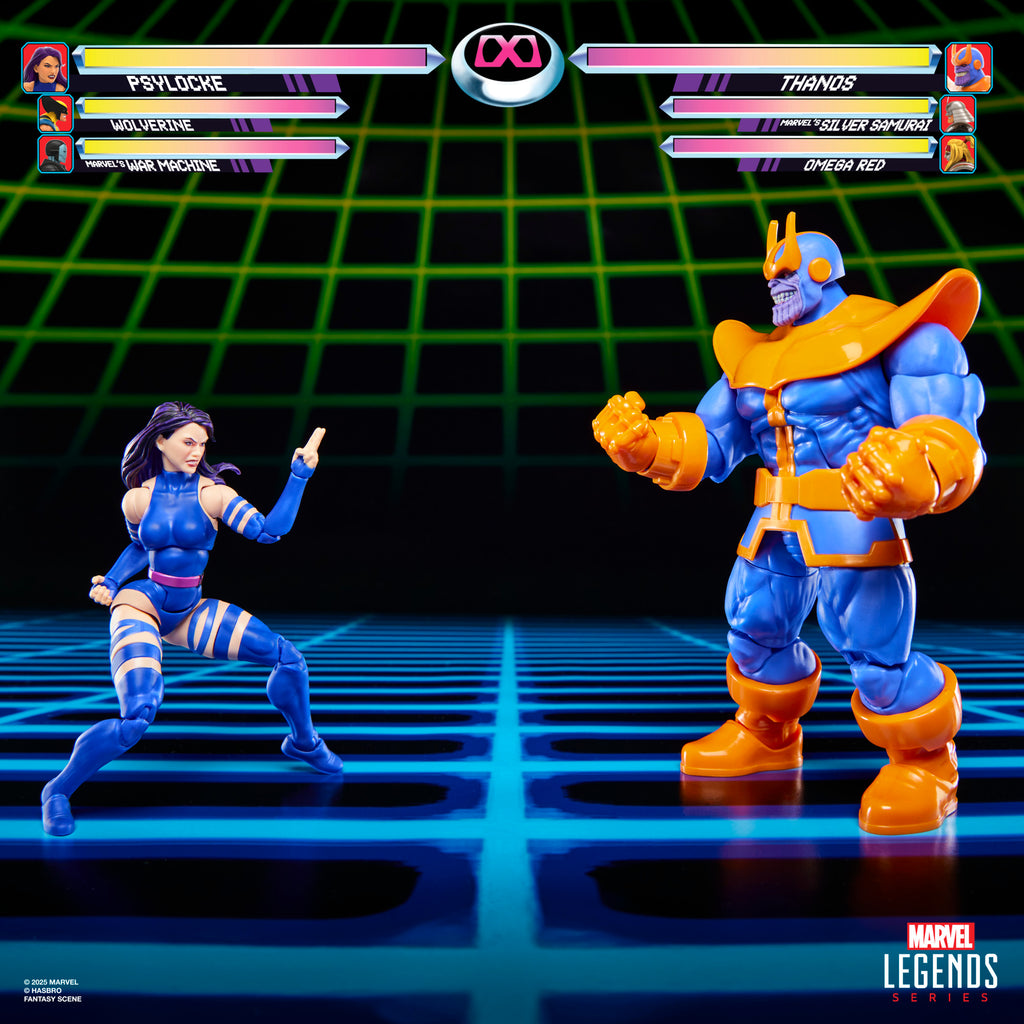Marvel Legends Series Gamerverse - Psylocke vs. Thanos Action Figures (G0621) LOW STOCK